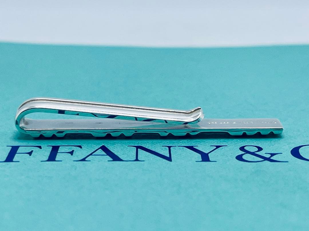 c819 美品　ティファニー　アトラス　1995 ネクタイピン　シルバー　925