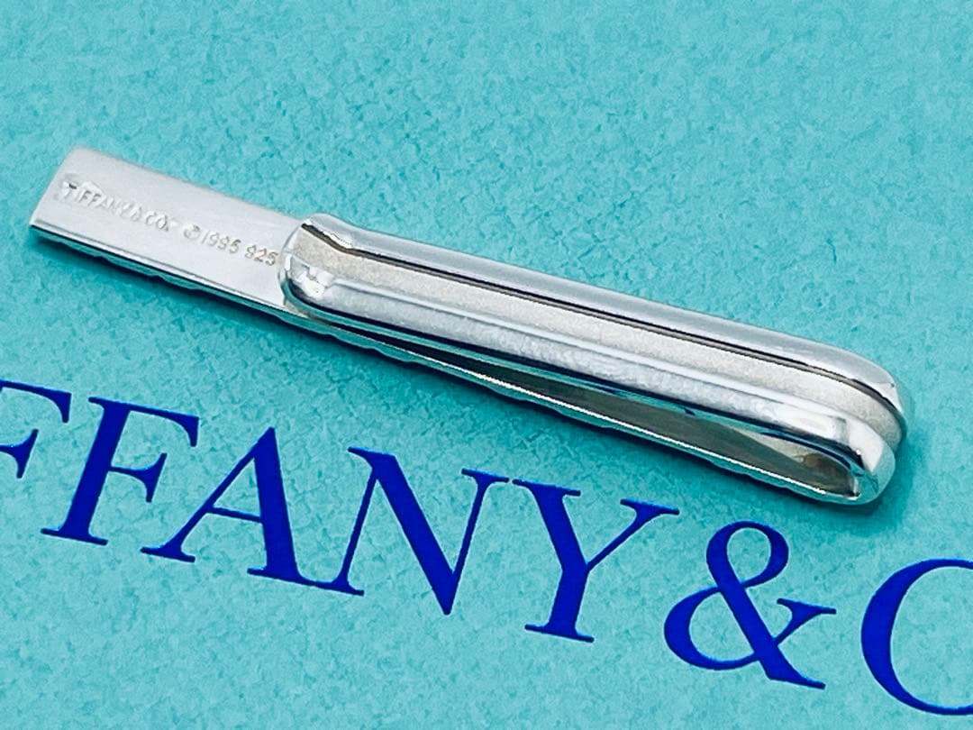 c819 美品　ティファニー　アトラス　1995 ネクタイピン　シルバー　925