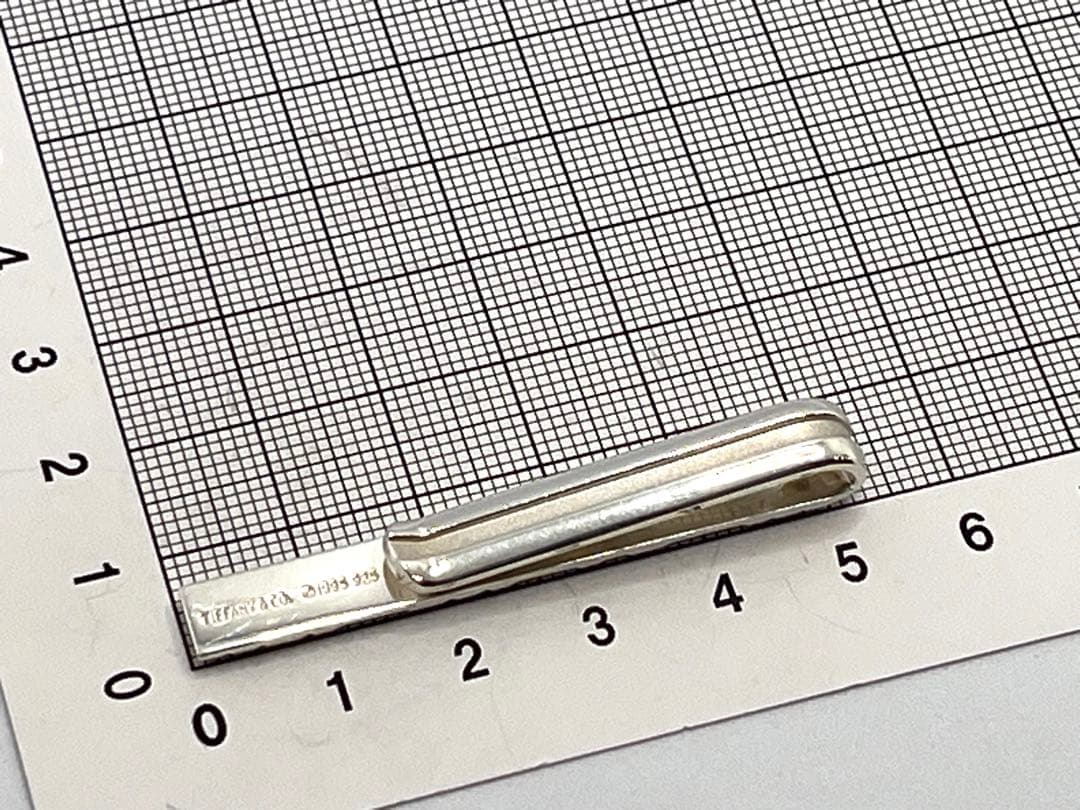 c819 美品　ティファニー　アトラス　1995 ネクタイピン　シルバー　925