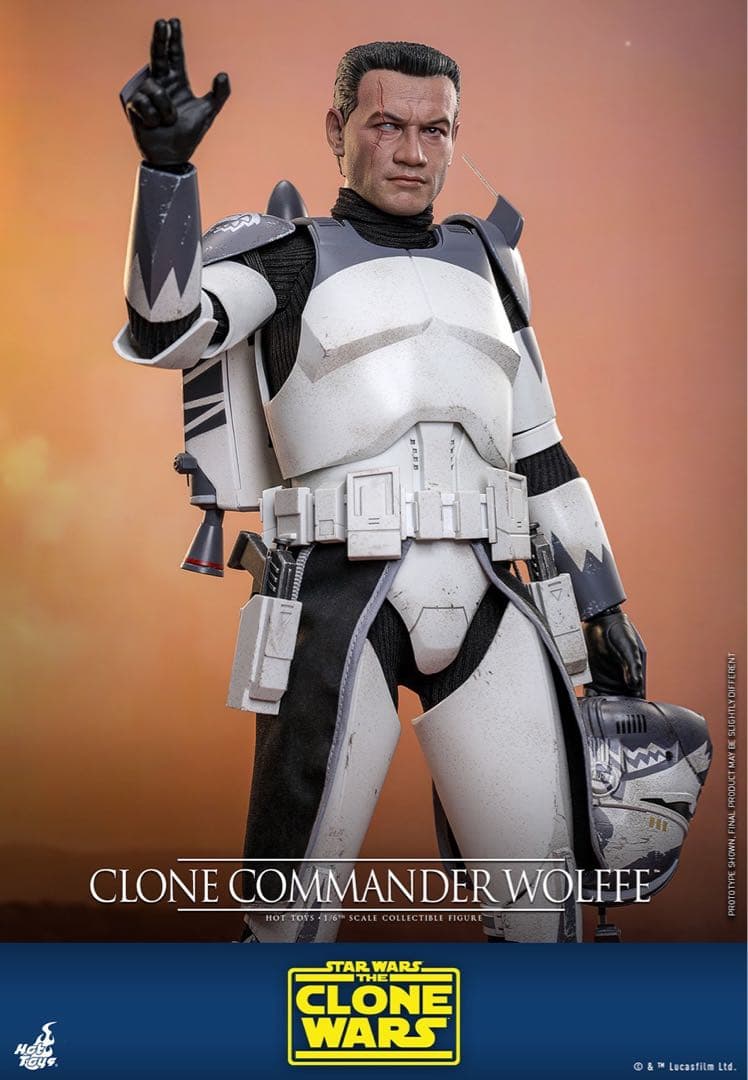 ホットトイズTMS141スター・ウォーズ コマンダー・ウォルフ Wolffe