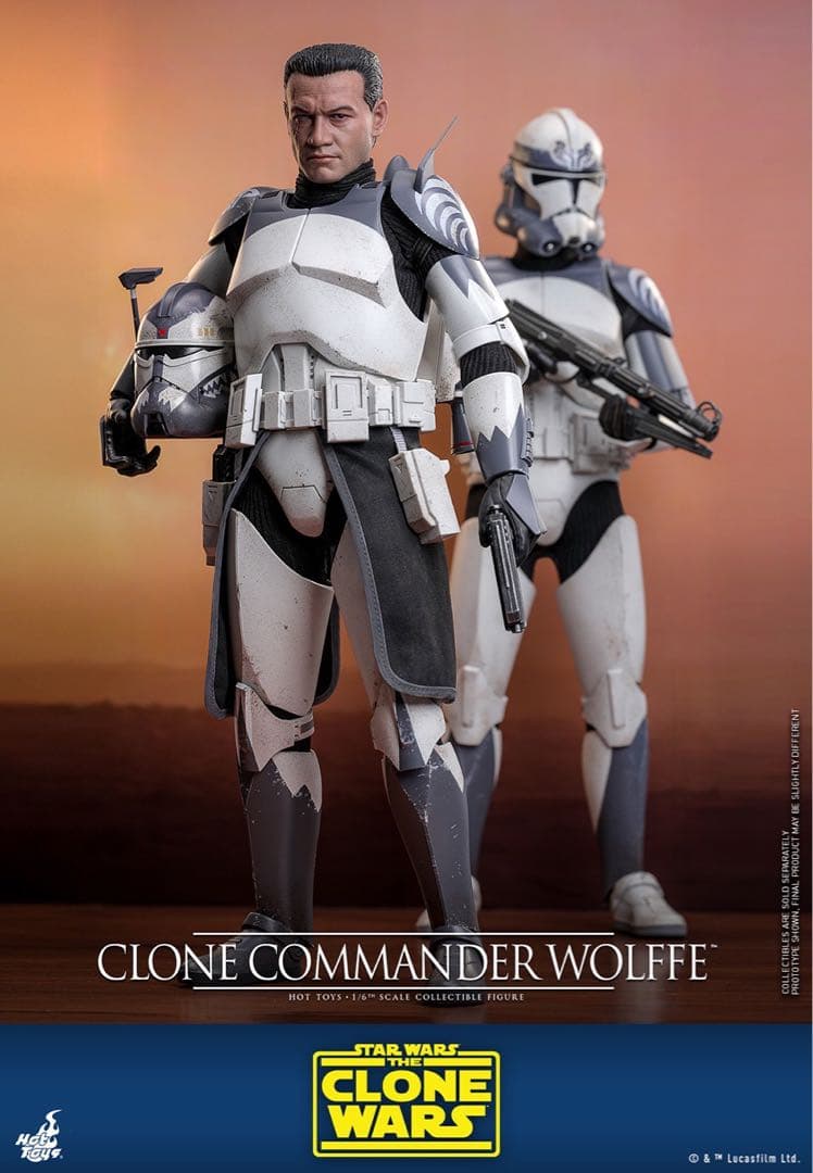 ホットトイズTMS141スター・ウォーズ コマンダー・ウォルフ Wolffe