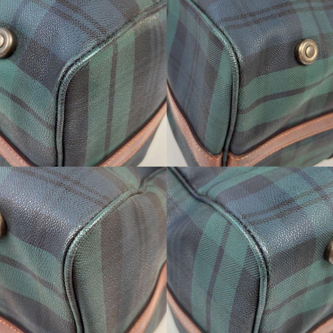 美品　POLO RALPH LAUREN　330　ボストンバッグ　チェック