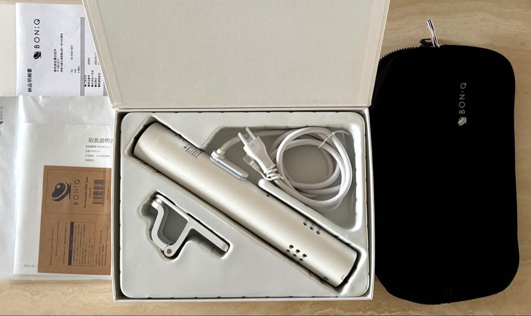 BONIQ2.0 低温調理器 ホワイト BONIQ Pro用ポータブルケース付き