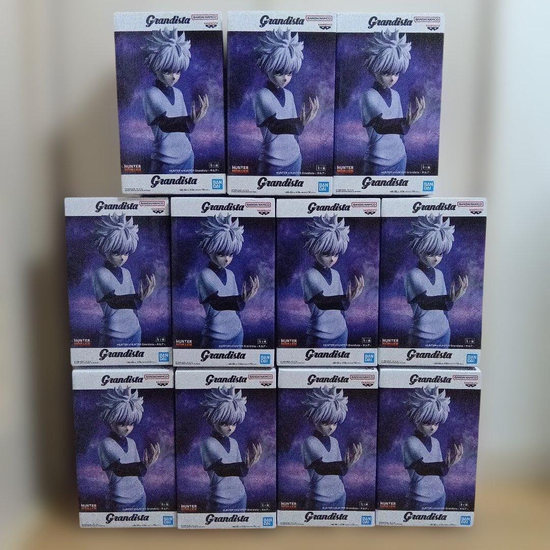HUNTERXHUNTER　キルアGrandistaフィギュア　11点セット