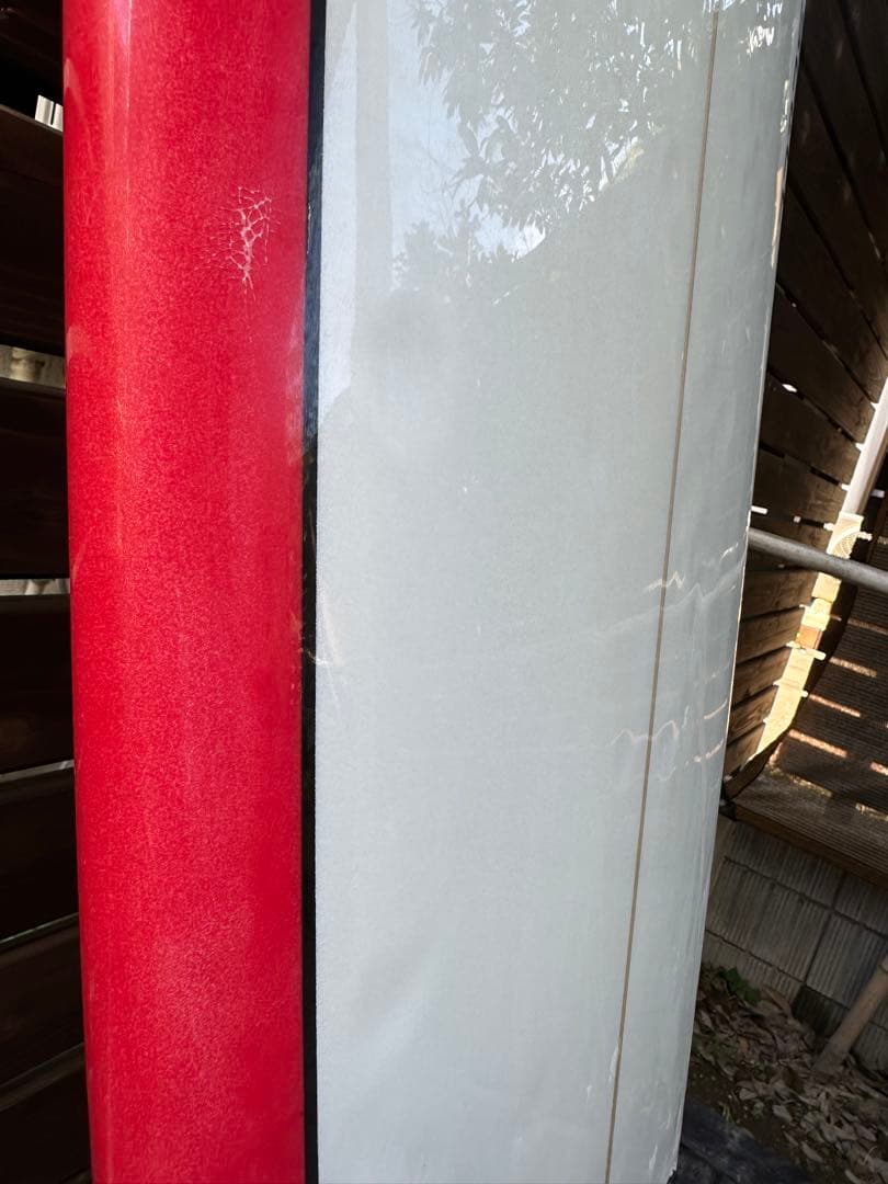 【送料込み】サーフボード ファンボード6'8 赤