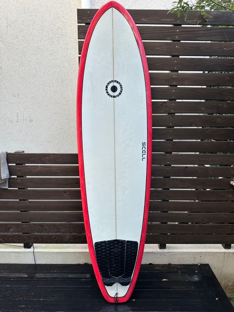 【送料込み】サーフボード ファンボード6'8 赤