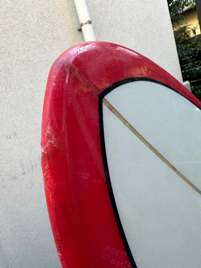 【送料込み】サーフボード ファンボード6'8 赤