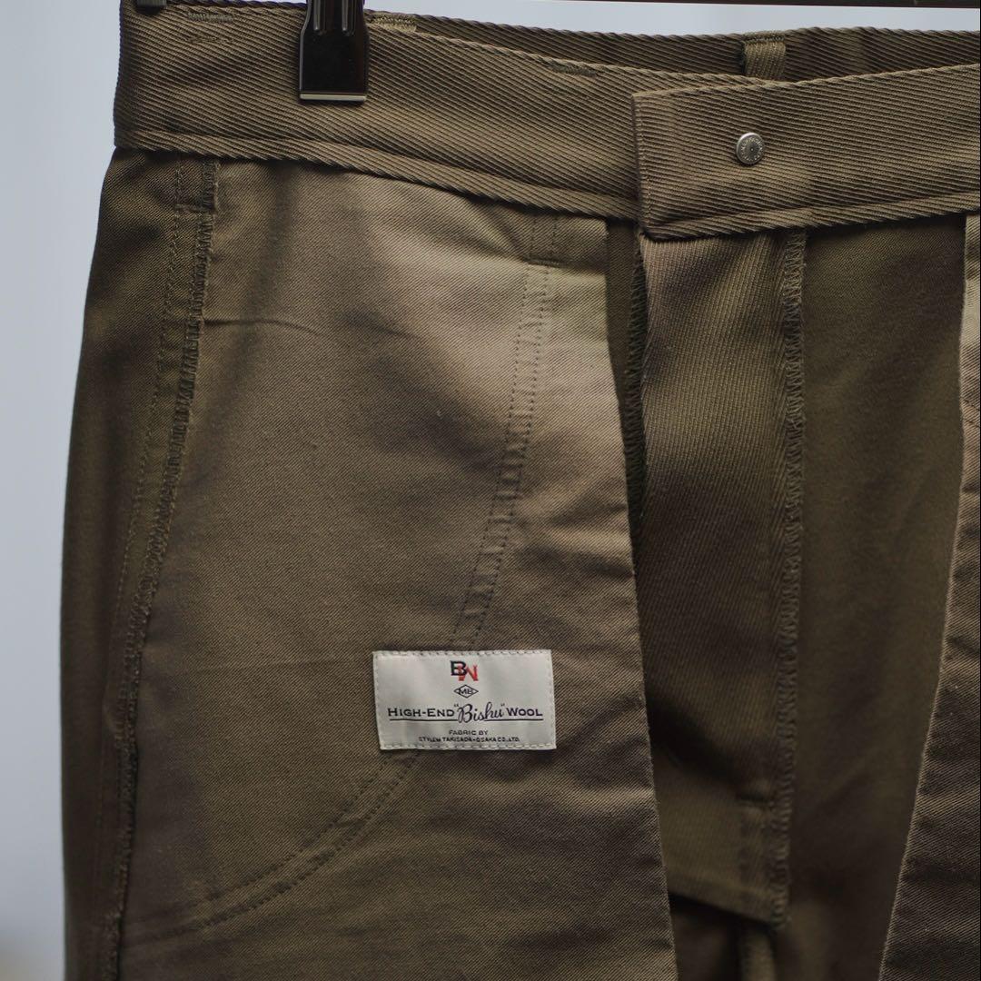 MBハイエンド尾州ウールカバーオール/ペインターパンツ/セットアップ