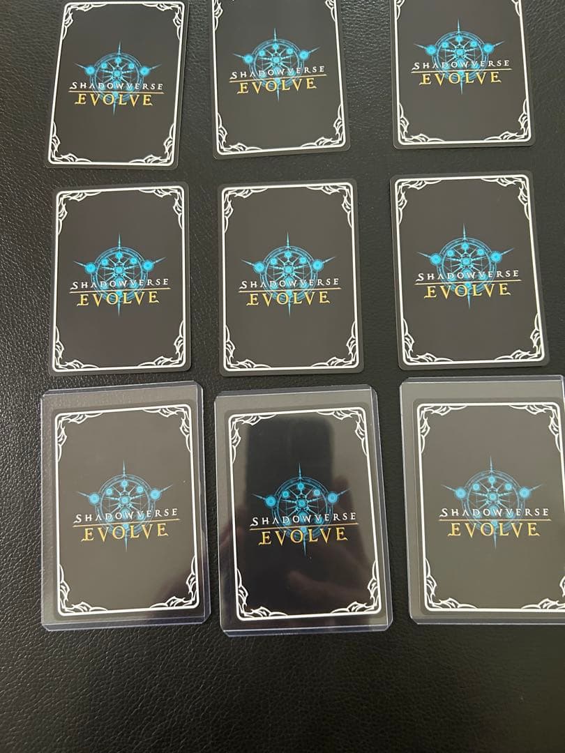 シャドウバースエボルヴ セッカSL 進化前　進化後　3枚　九尾の決意　暗黒降誕