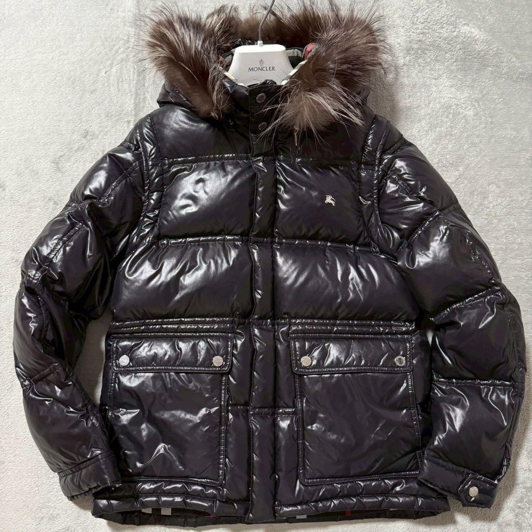 BURBERRY BLACK LABEL 3way ダウンジャケット Y2K