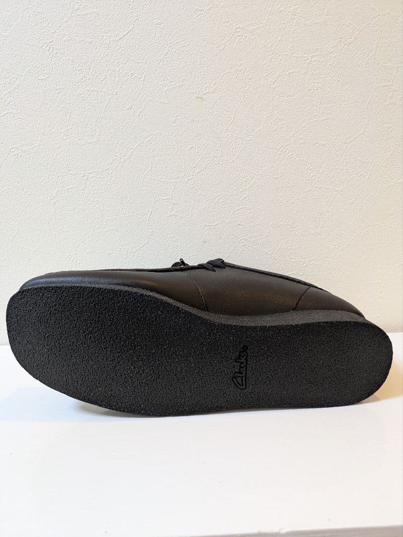 Clarks クラークス ワラビーエヴォウォータープルーフ ブラックレザー