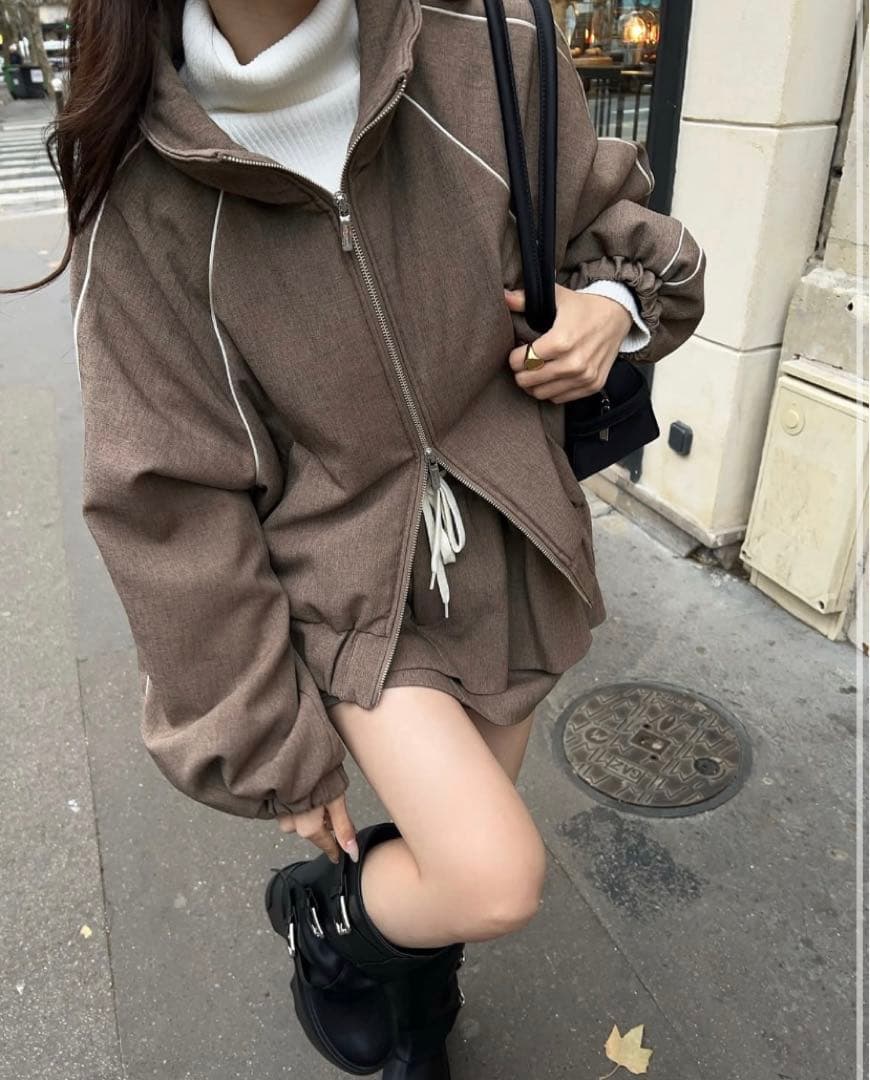 THE TOÉ❤︎Brixton Track Jacket 美品　定価以下