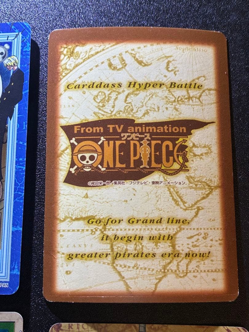 初期　旧　ワンピースカード　ルフィ　ミホーク　4枚セット