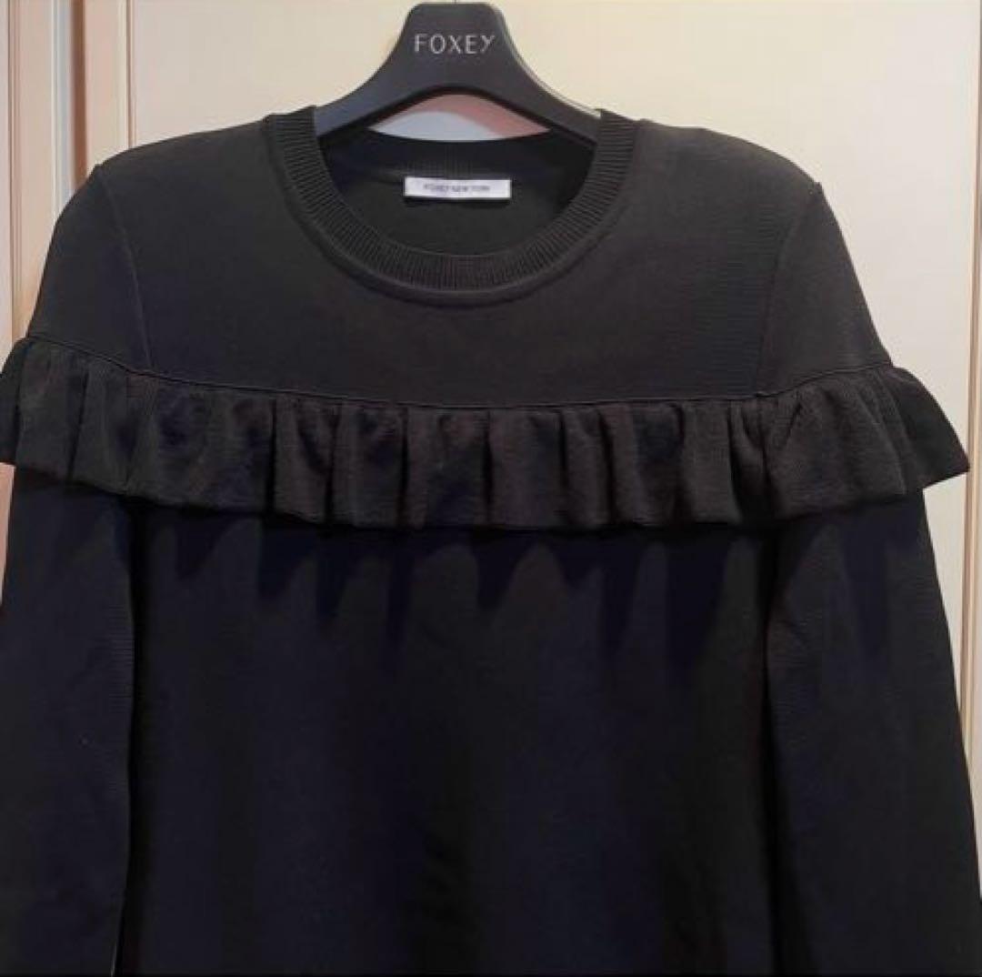 SNKL フォクシー FOXY フリル ニット ワンピース 滝沢眞規子さん