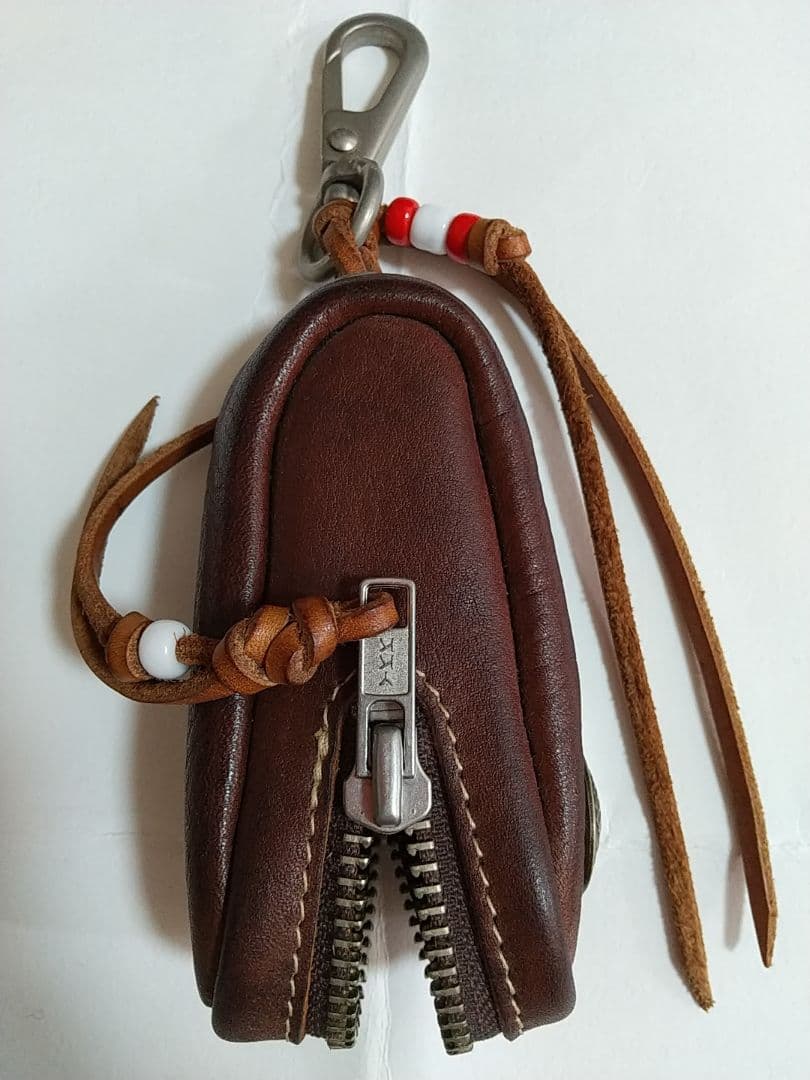 レッドムーン 巾着型キーケース