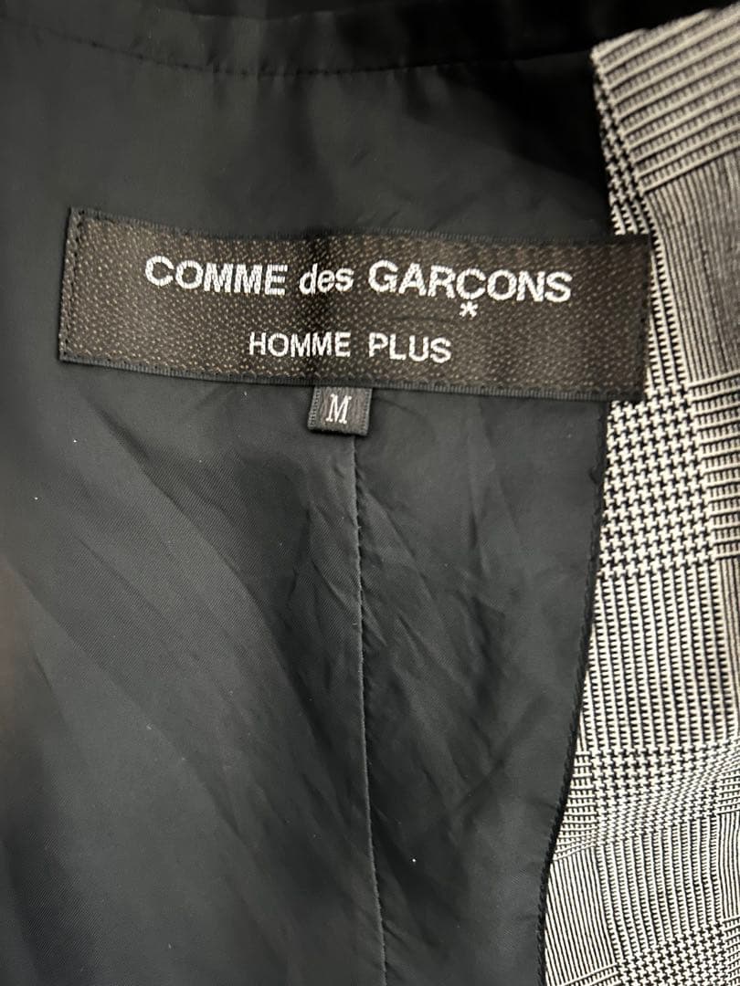 コムデギャルソン オムプリュス15ss セットアップ　鈴木ヒラク　刺繍