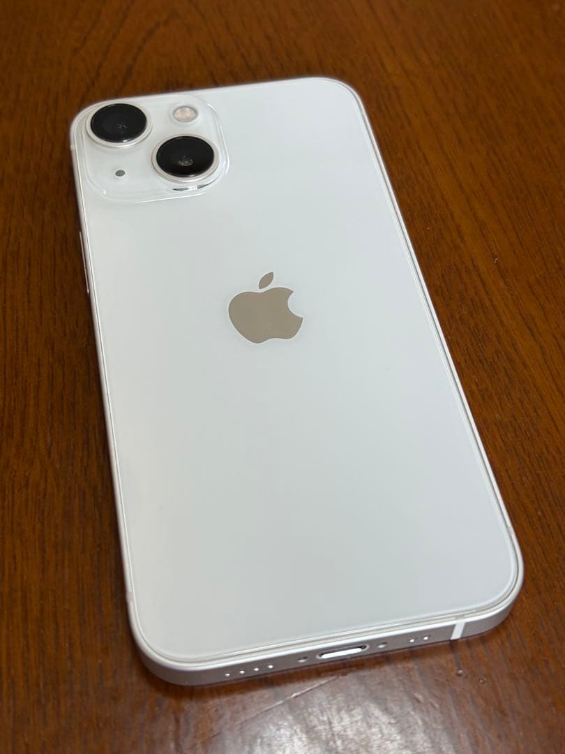 極美品 iPhone 13 mini 512GB スターライト【最大容量86%】