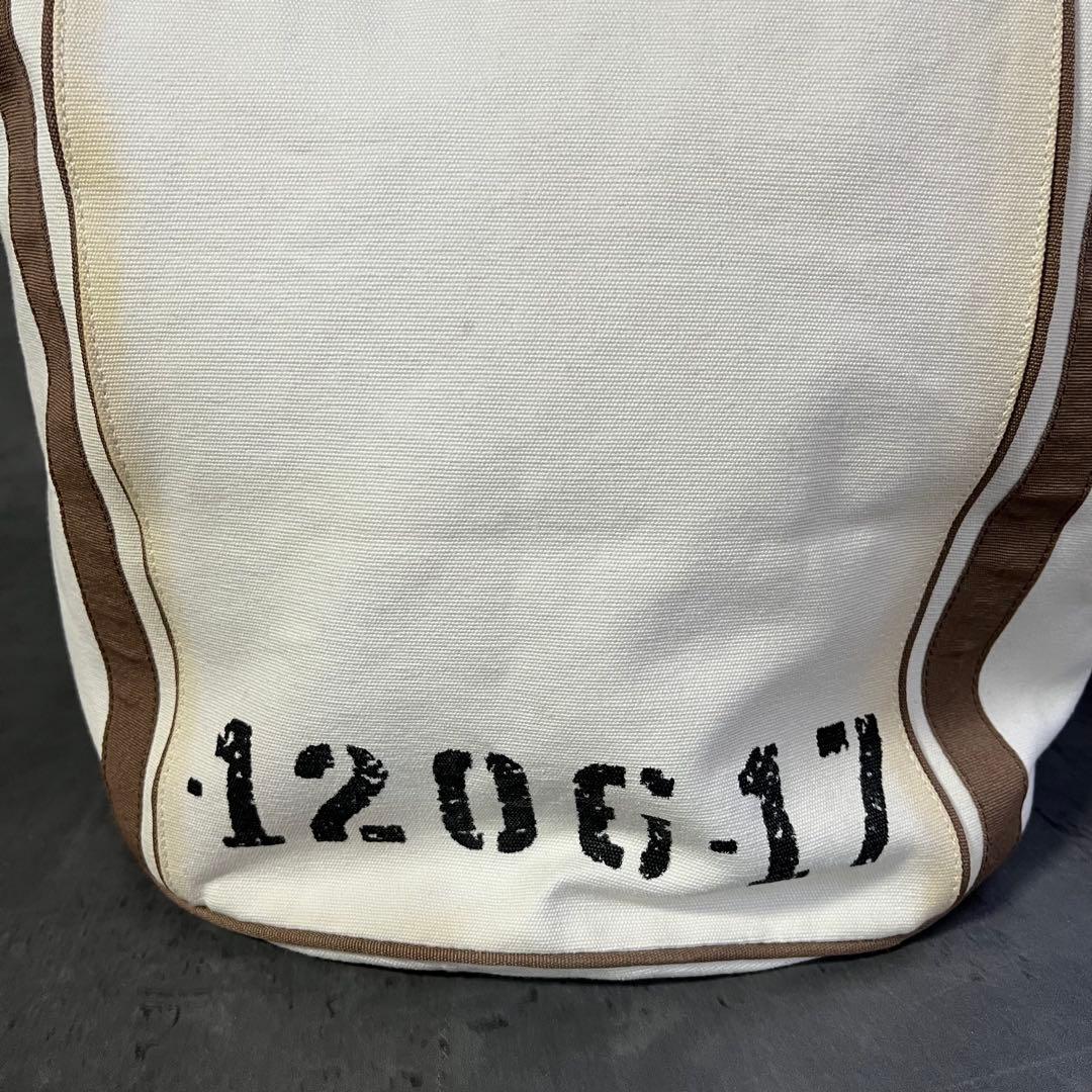 ボッテガヴェネタ キャンバスボンサック ワンショルダーバッグ