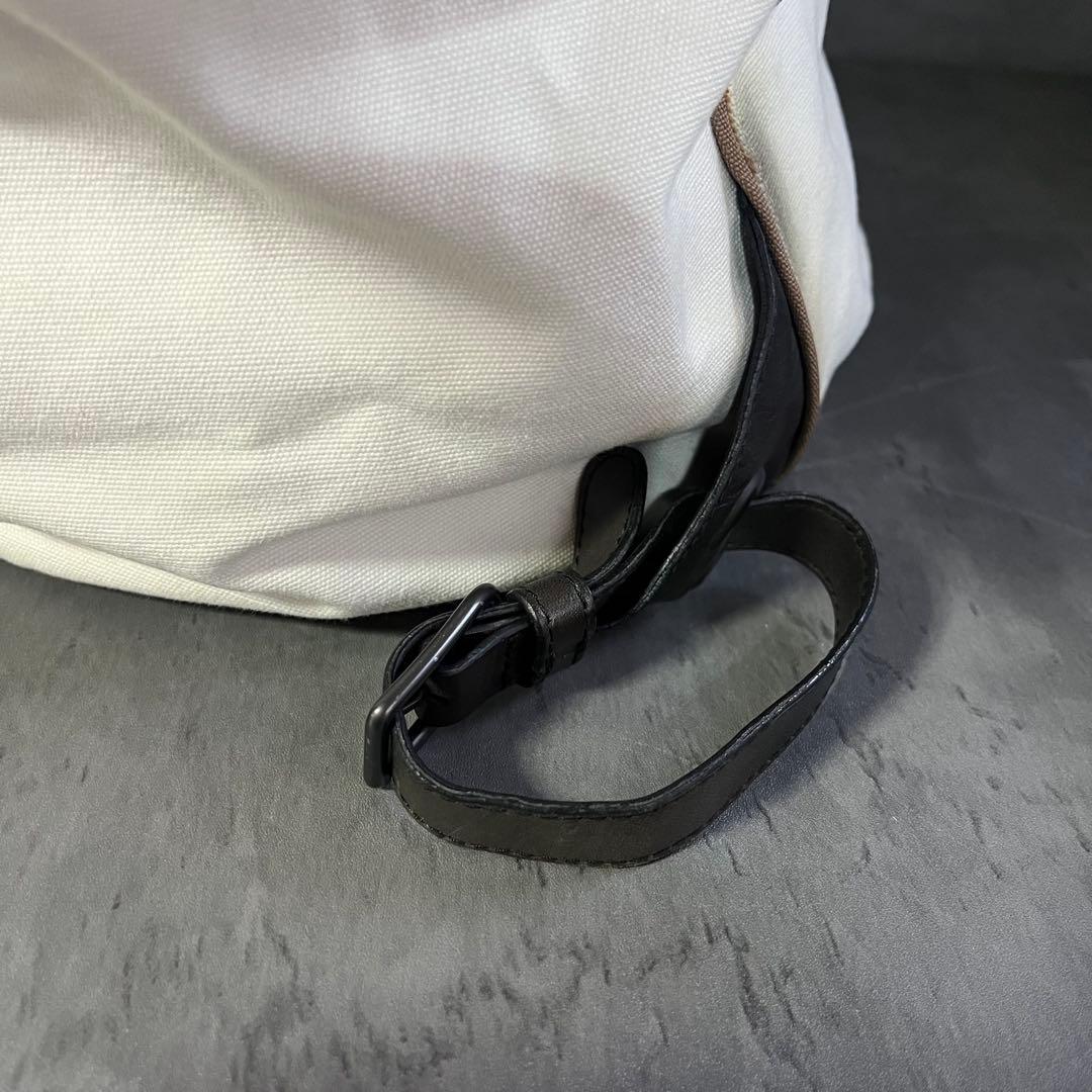 ボッテガヴェネタ キャンバスボンサック ワンショルダーバッグ