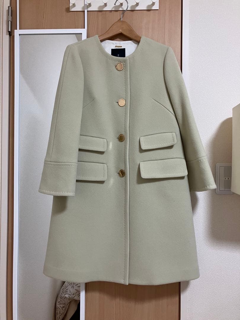 モラビトMORABITOコートMikako Nakamura緑m.filアナイ