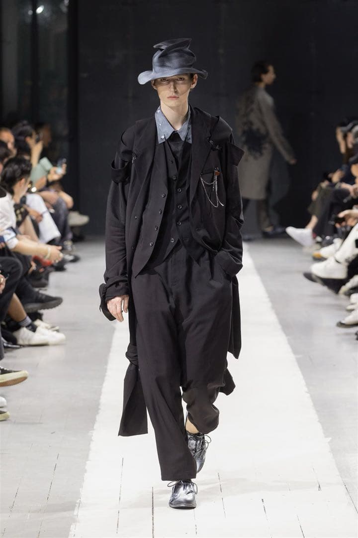 Yohji Yamamoto POUR HOMME 2024ss 前二重ベスト
