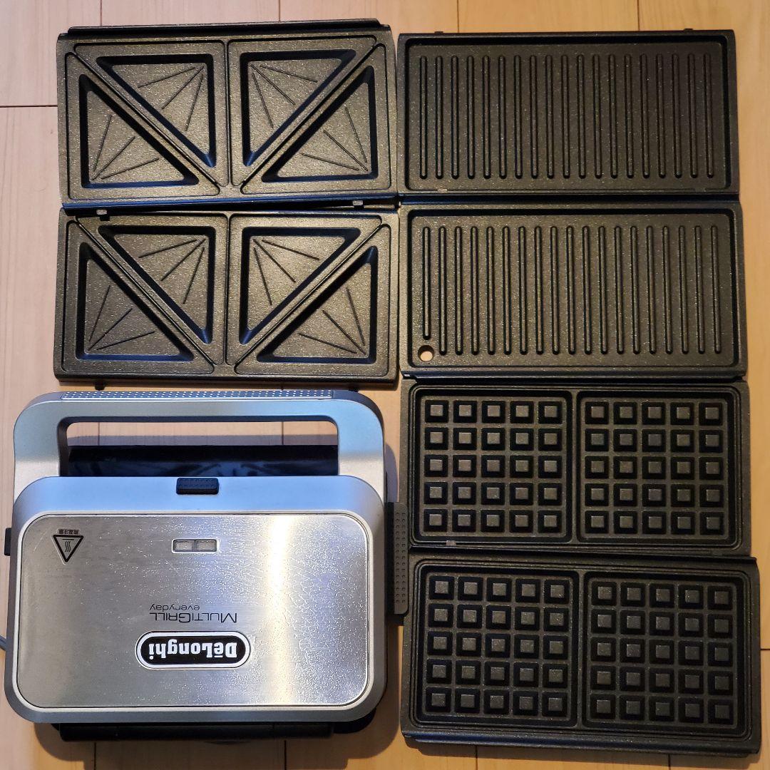 デロンギ マルチグリル エブリデイ サンド & ワッフルメーカー