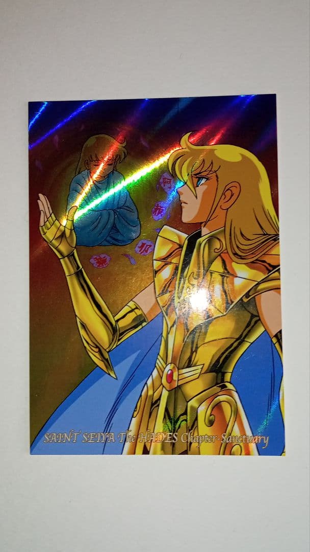 白*様 聖闘士星矢冥王ハーデス十二宮編トレカ 乙女座のシャカ SP02