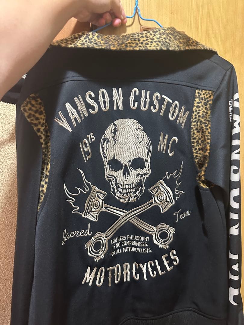 VANSON CUSTOM スカルデザイン ジャケット
