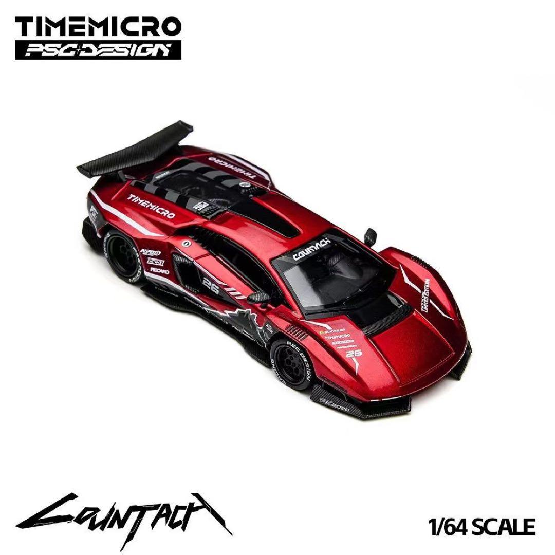 【TM × PSC 1/64】ランボルギーニ カウンタック（馬年限定