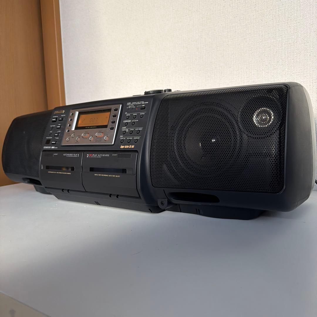 aiwa STRASSER CDラジカセ CSD-SR8 個人メンテナンス品