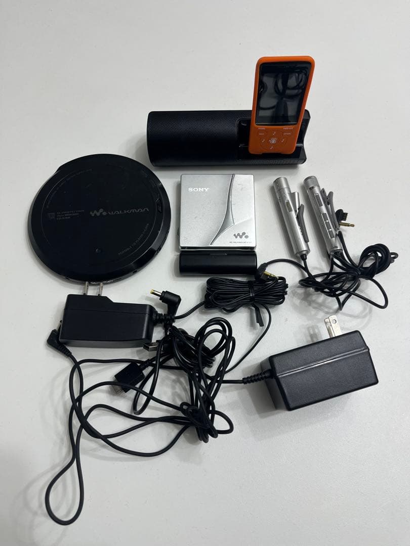 SONY ウォークマン　MZ-E720他　ケース付き　まとめ売り