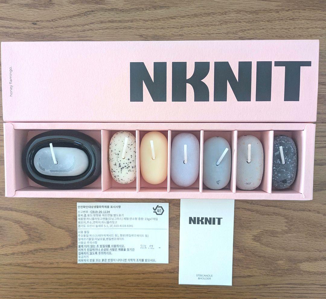 新品未使用　NKNIT キャンドル　ハニーフラミンゴ