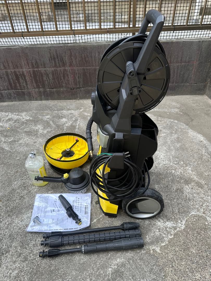 ケルヒャーK5 プレミアムサイレント カー＆ホームキット50Hz（ジャンク）