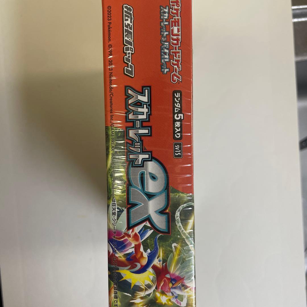 ポケモンカード　スカーレットex ボックス　シュリンク付き