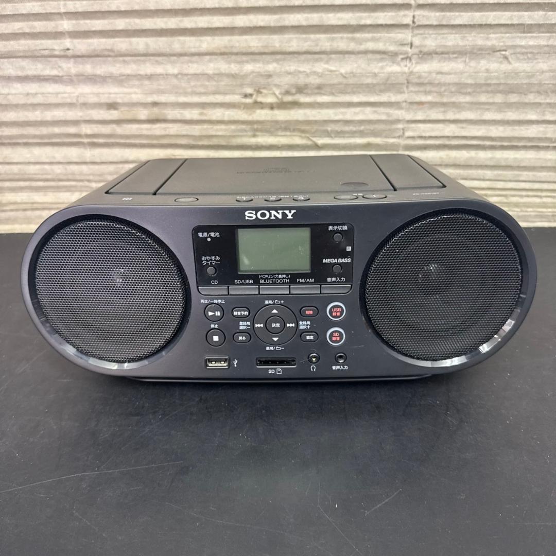 ☆ソニー　CDラジオ　ZS-RS81BT　Bluetooth対応　ワイドFM対応
