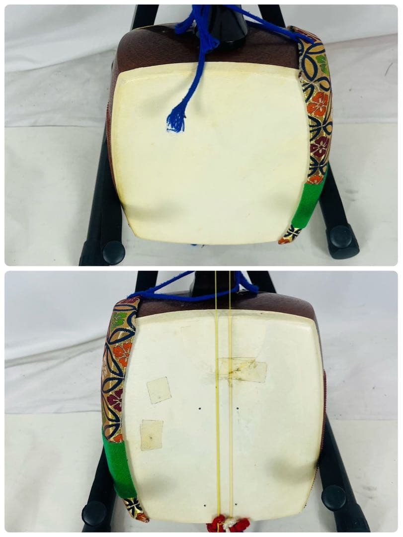 【現状品】 三味線 和楽器 弦楽器 中棹