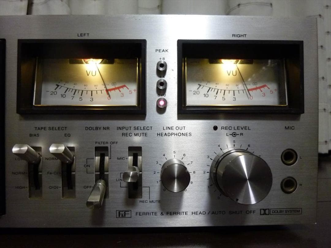 SONY ソニー カセットデッキ TC-K5修理済 全機能動作 ほぼ美品