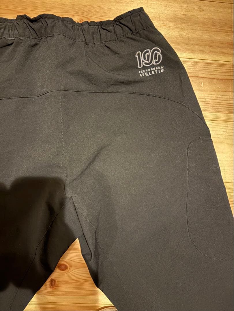 100A SIDE POCKET WARM UP PANTS M 黒