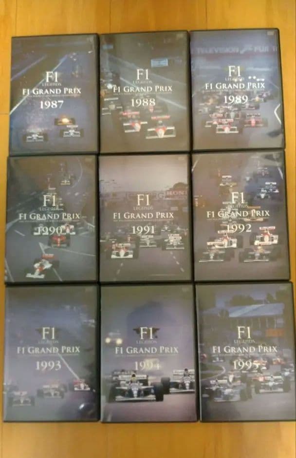 F1 LEGENDS F1 GRAND PRIX 1987〜1995 DVD
