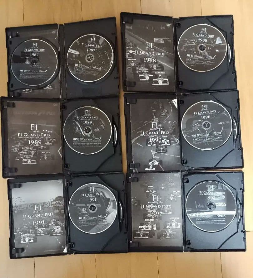 F1 LEGENDS F1 GRAND PRIX 1987〜1995 DVD
