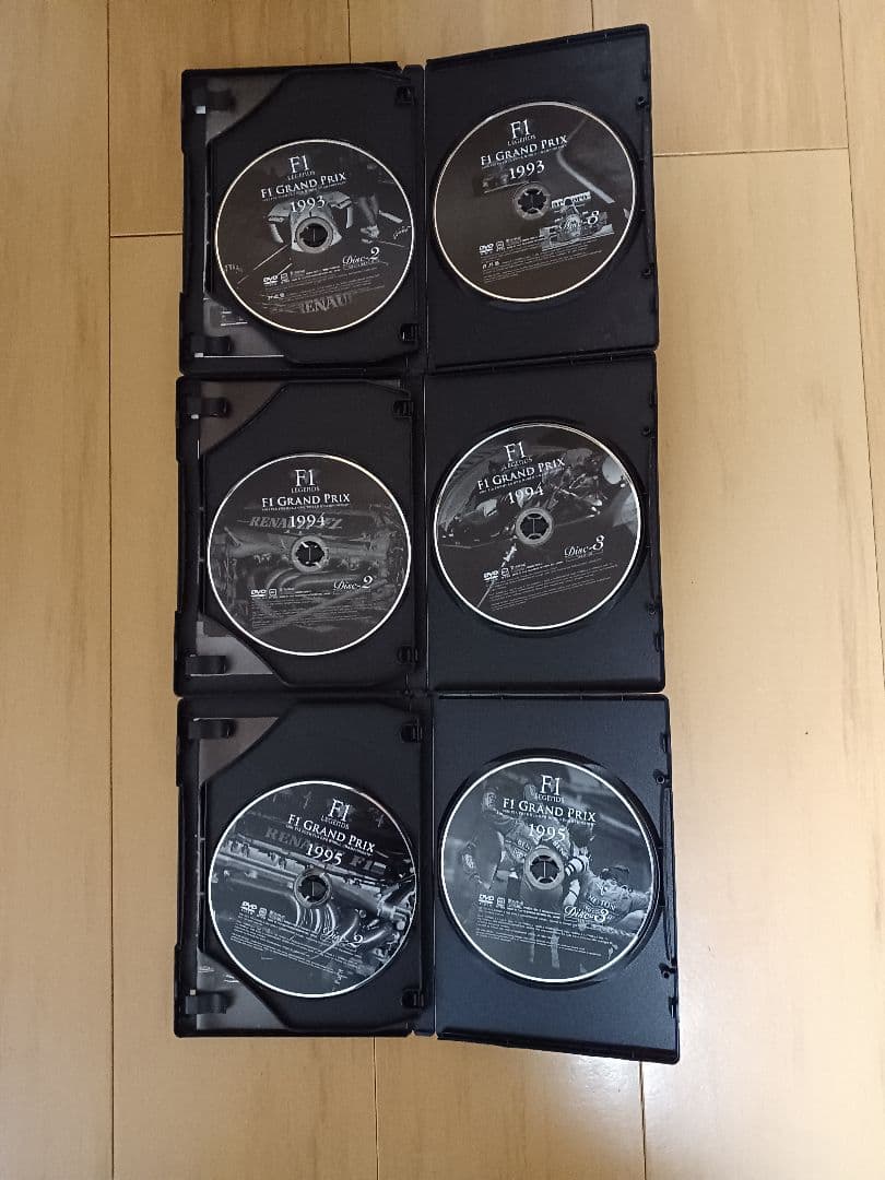 F1 LEGENDS F1 GRAND PRIX 1987〜1995 DVD