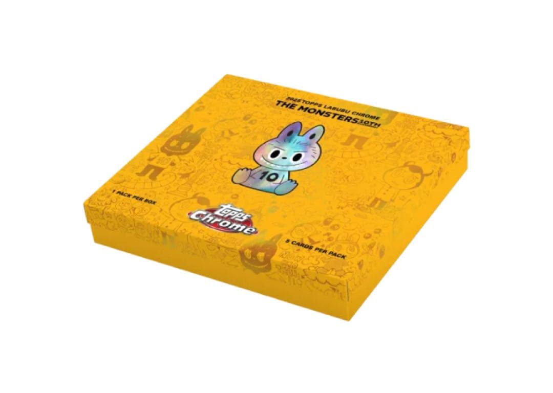 トップスクローム「2025 ラブブ 10周年 アニバーサリーボックス」ボックス