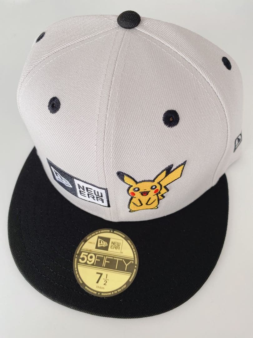 59FIFTY Pokémonポケモン ピカチュウ ボックスロゴ キャップ
