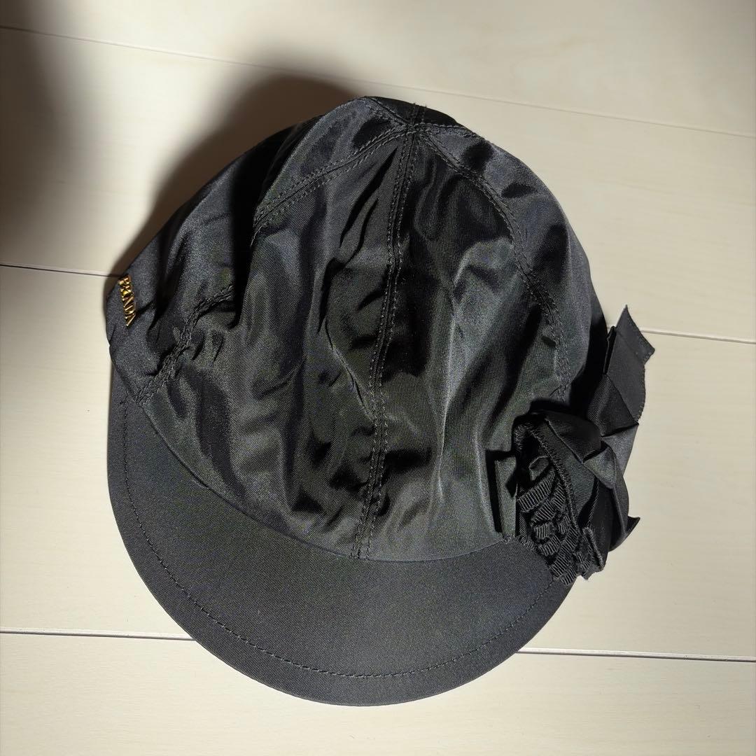 PRADA ブラック キャスケット M