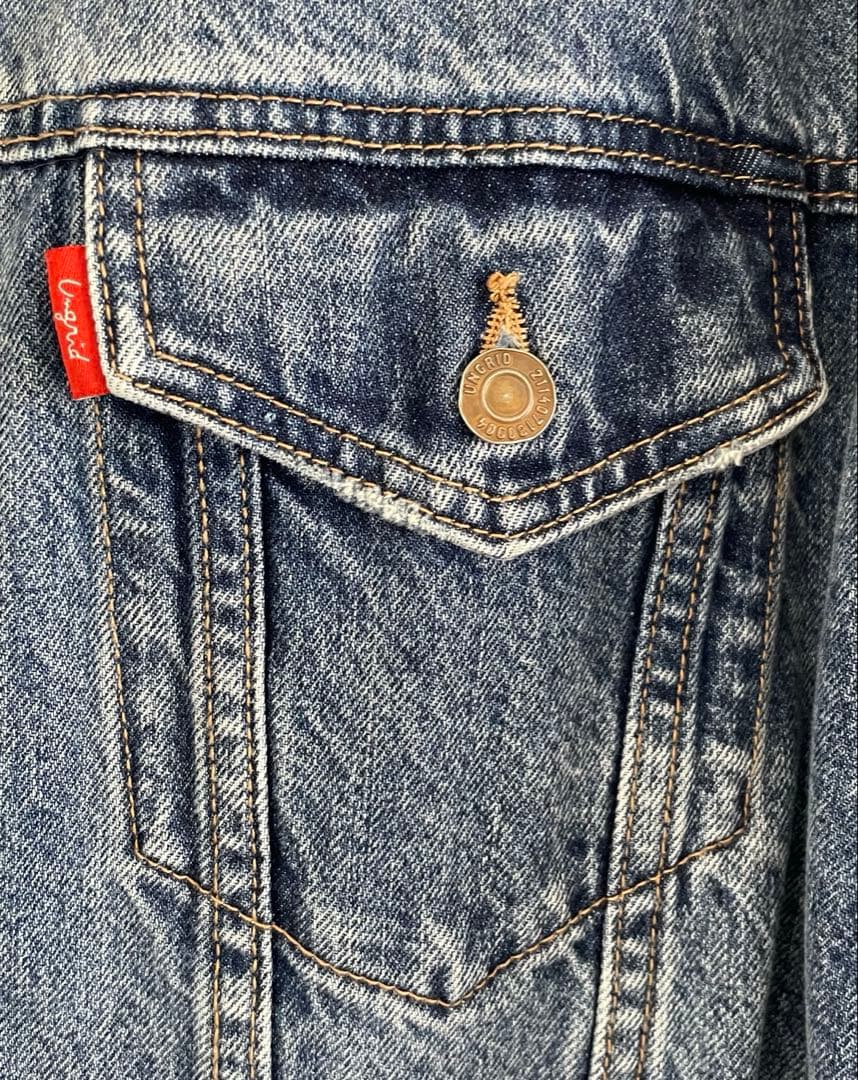 美品❣️Ungrid ビッグシルエット デニムジャケット 定価19,800円