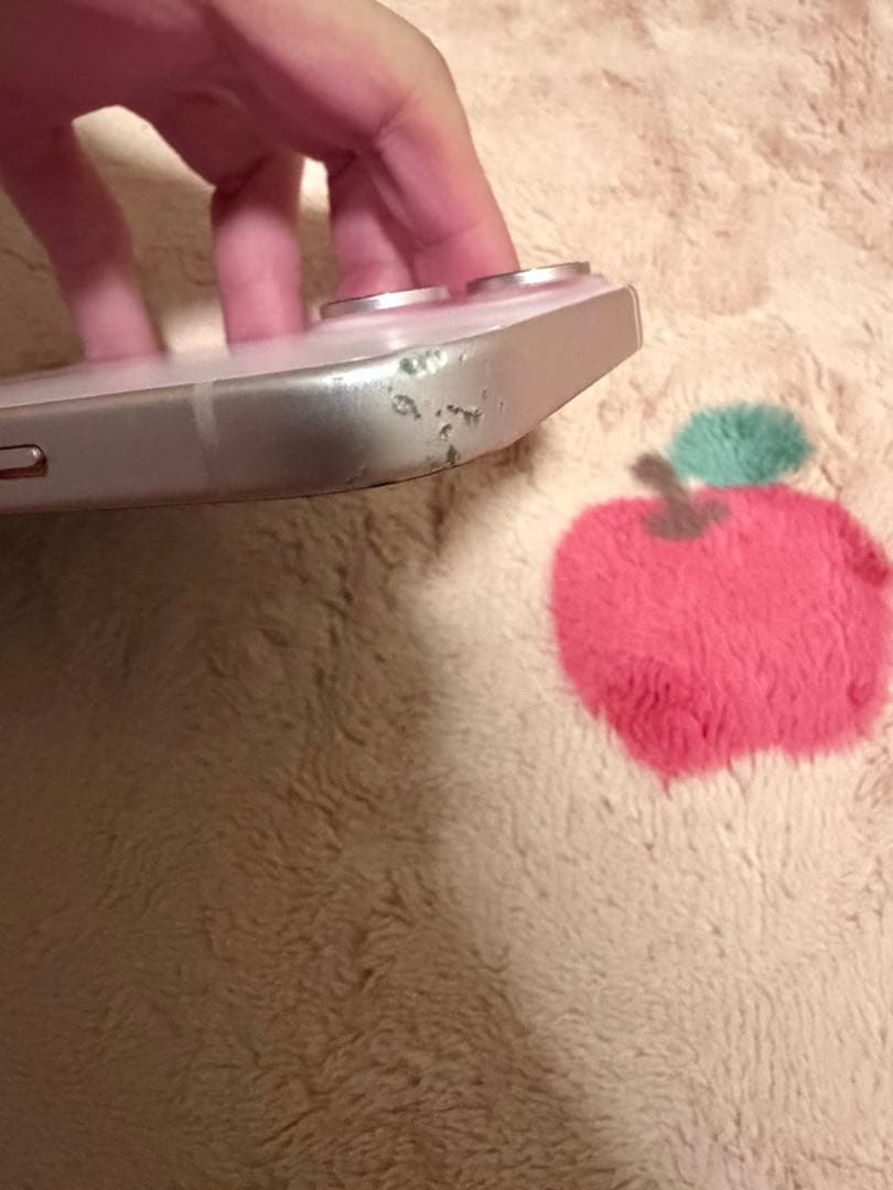 iPhone15 ピンク 128GB カメラシャッター音無