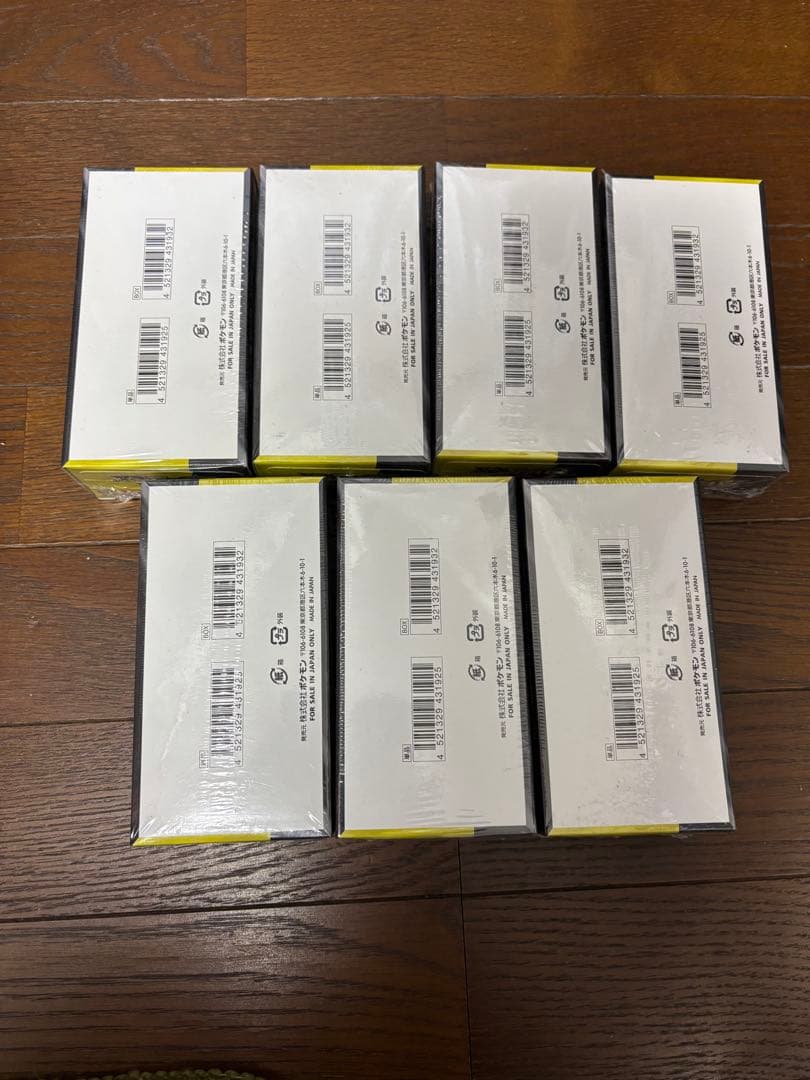7BOXセット ポケモンカードゲーム ドリームex シュリンク付き 新品 未開封