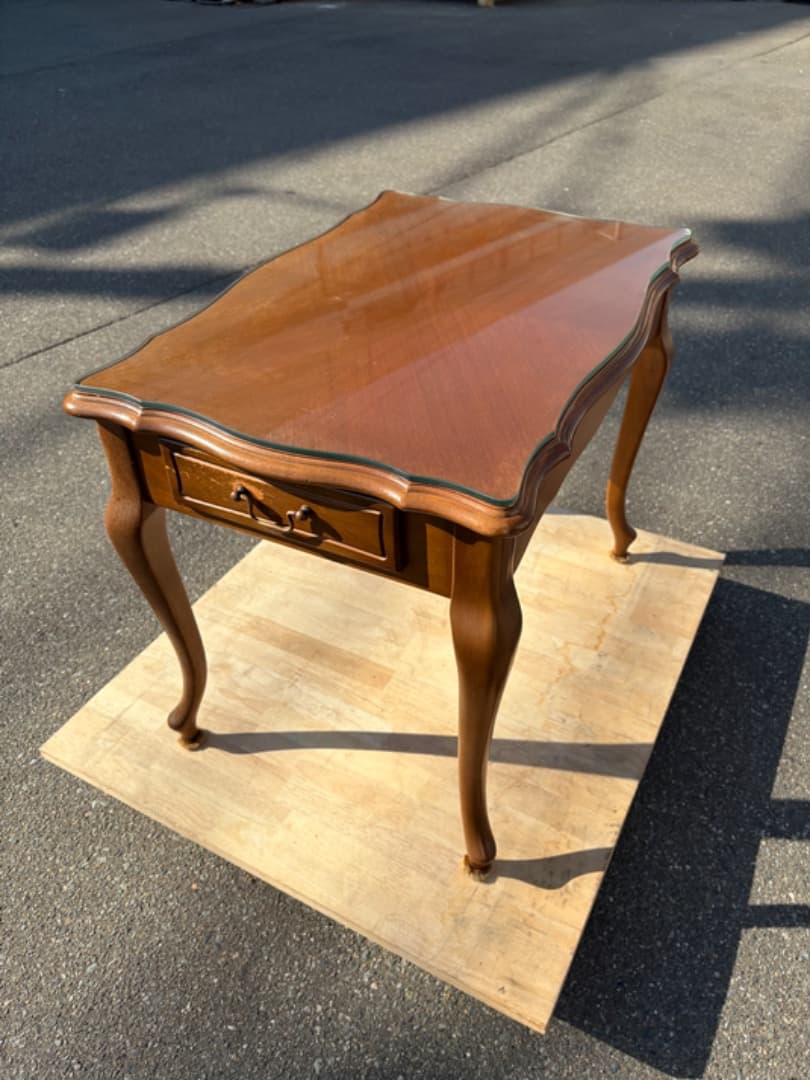 maruni　マルニ　マキシマム　サイドテーブル　昭和レトロ　猫脚　f936