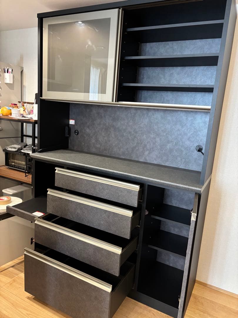 【ニトリ販売定価159,900円　送料持ち】 キッチンボード　高級セラミック