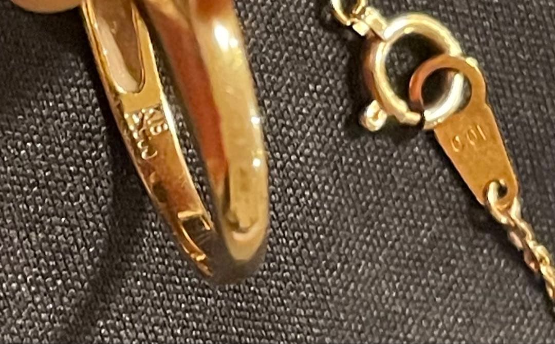 ヴァンドーム青山　ハートモチーフ　ネックレス&リング